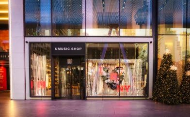 Universal Music Group opens new stores in London and New York