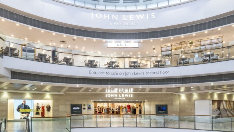 John Lewis commits £50m to five store upgrades